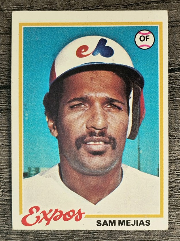 1978 Topps #576 Sam Mejias (EX)