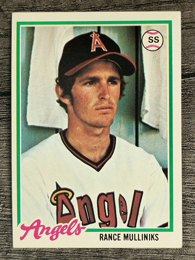 1978 Topps #579 Rance Mulliniks RC (EX)