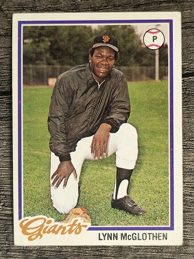 1978 Topps #581 Lynn McGlothen (VGEX)