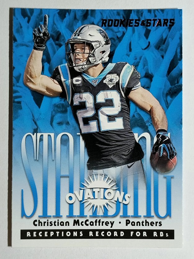 2020 Rookies and Stars Standing Ovation #12 Christian McCaffrey
