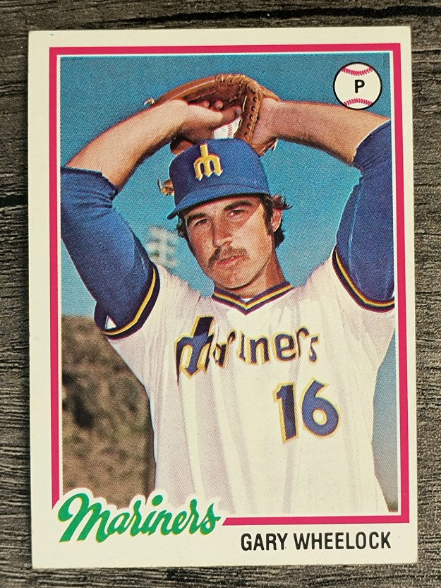 1978 Topps #596 Gary Wheelock (VGEX)