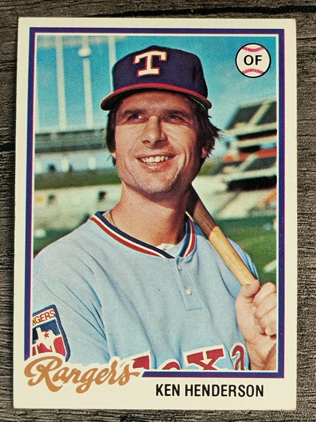 1978 Topps #612 Ken Henderson (EX)