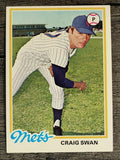 1978 Topps #621 Craig Swan (EXMT)