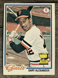 1978 Topps #624 Gary Alexander (EX)