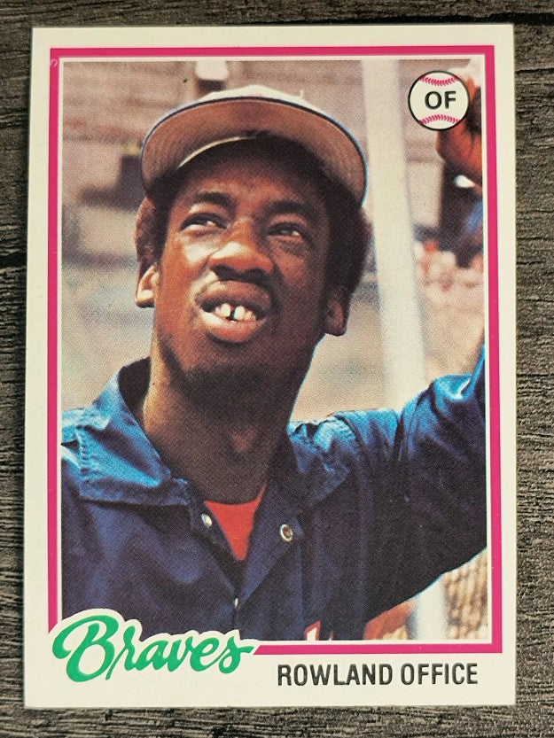 1978 Topps #632 Rowland Office (EXMT)