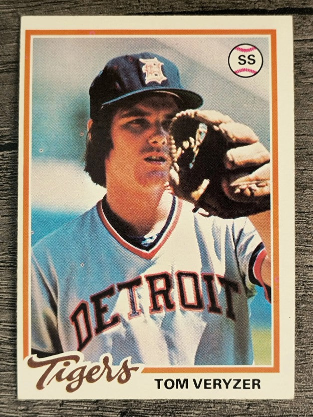 1978 Topps #633 Tom Veryzer (VGEX)