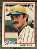 1978 Topps #637 Duffy Dyer (VGEX)