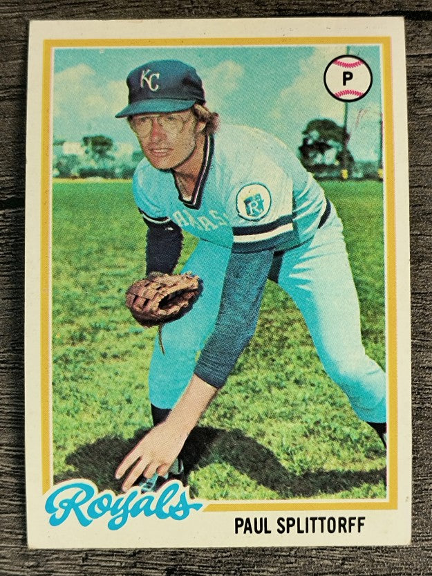 1978 Topps #638 Paul Splittorff (EX)