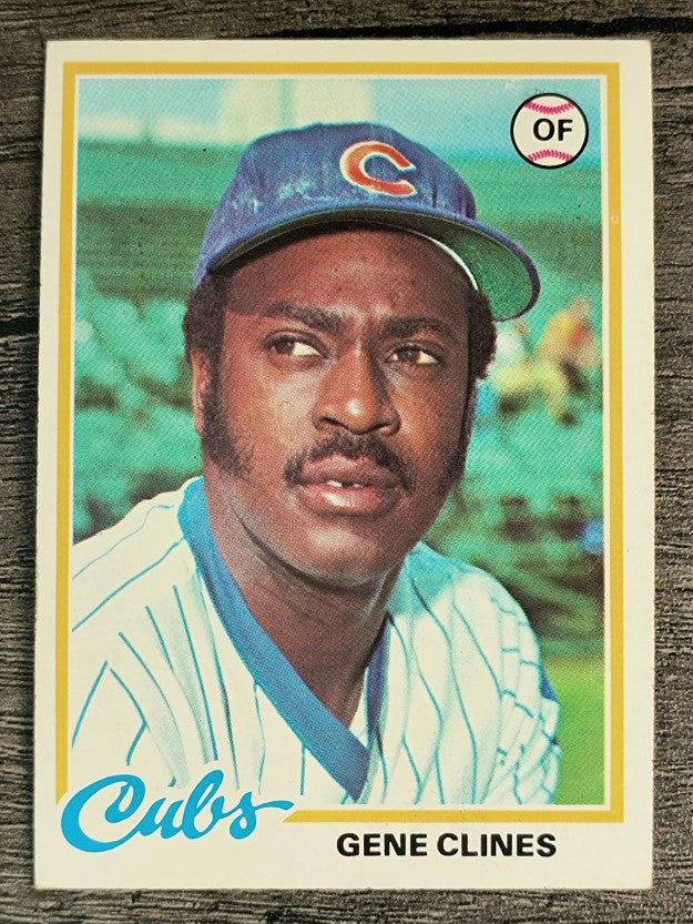 1978 Topps #639 Gene Clines (EXMT)