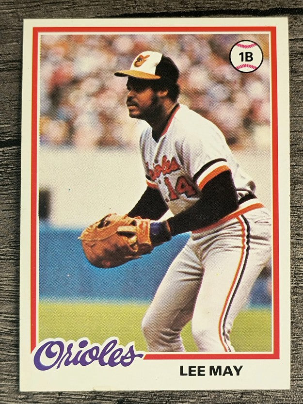 1978 Topps #640 Lee May (EXMT)