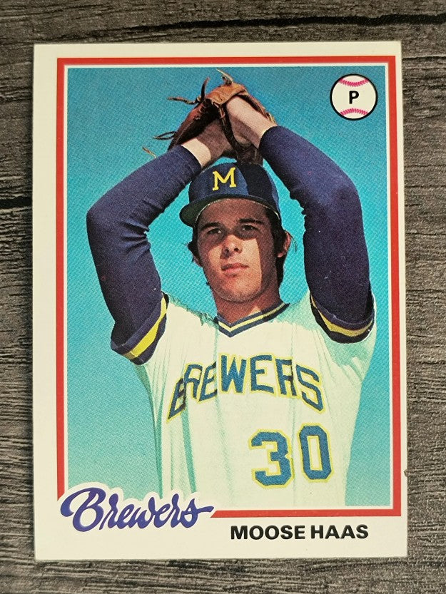 1978 Topps #649 Moose Haas RC (EX)