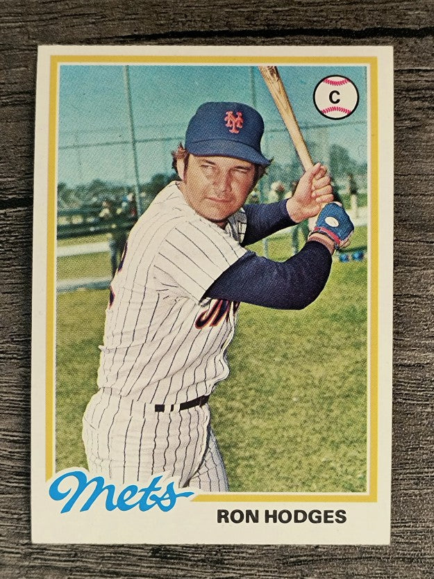 1978 Topps #653 Ron Hodges (VGEX)