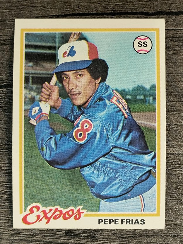 1978 Topps #654 Pepe Frias (EX)