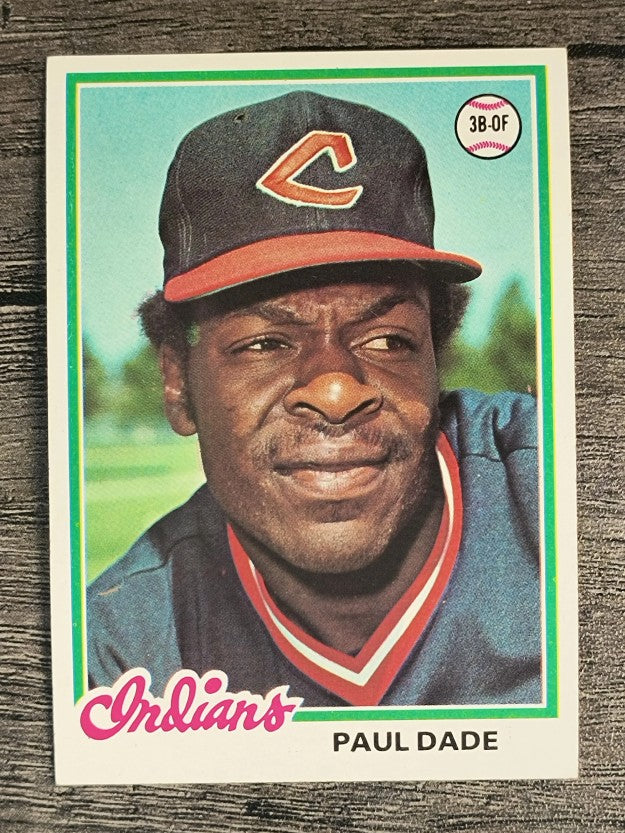 1978 Topps #662 Paul Dade RC (NMMT)