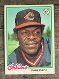 1978 Topps #662 Paul Dade RC (NMMT)