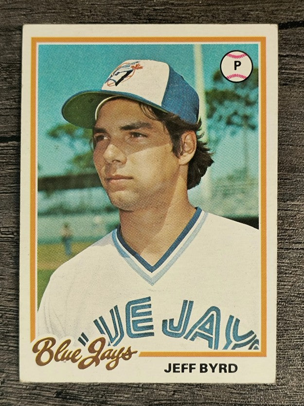 1978 Topps #667 Jeff Byrd RC (VGEX)
