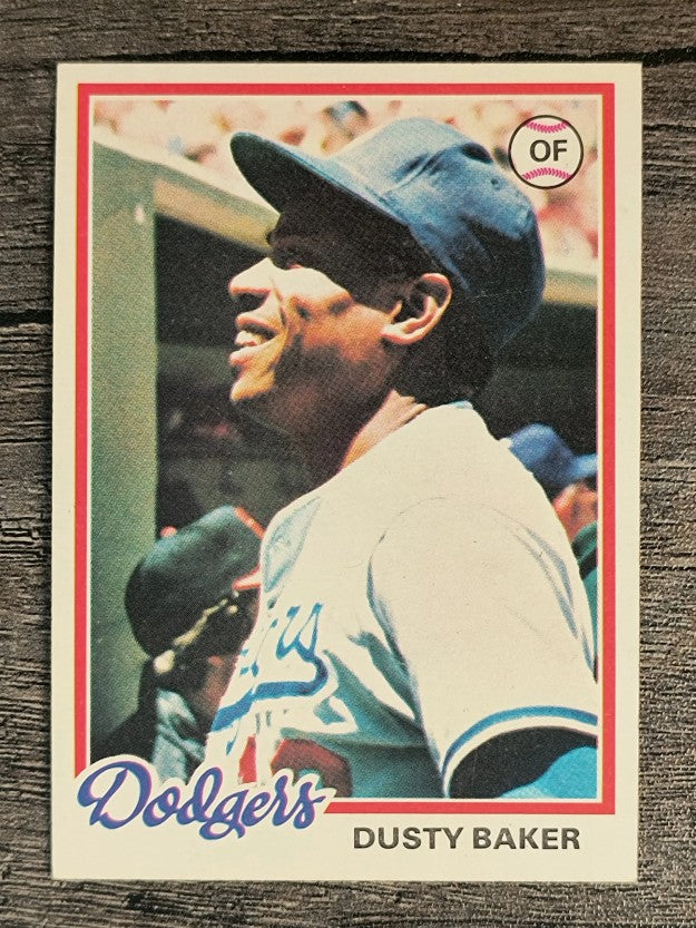 1978 Topps #668 Dusty Baker (VGEX)