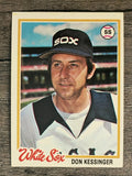 1978 Topps #672 Don Kessinger (EX)