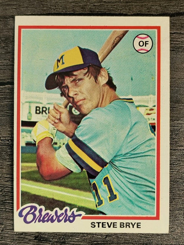 1978 Topps #673 Steve Brye (VGEX)