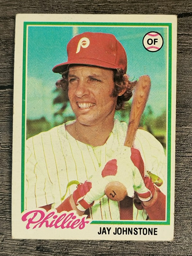 1978 Topps #675 Jay Johnstone (VGEX)
