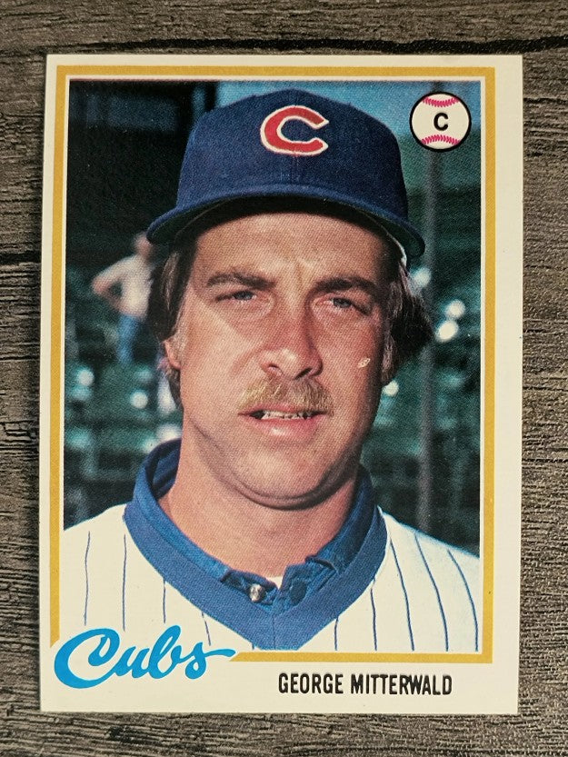 1978 Topps #688 George Mitterwald (EX)