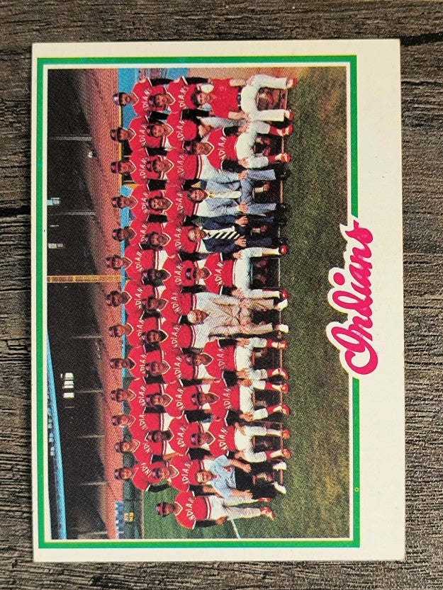 1978 Topps #689 Cleveland Indians CL (EXMT)