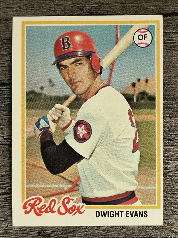 1978 Topps #695 Dwight Evans (EX)