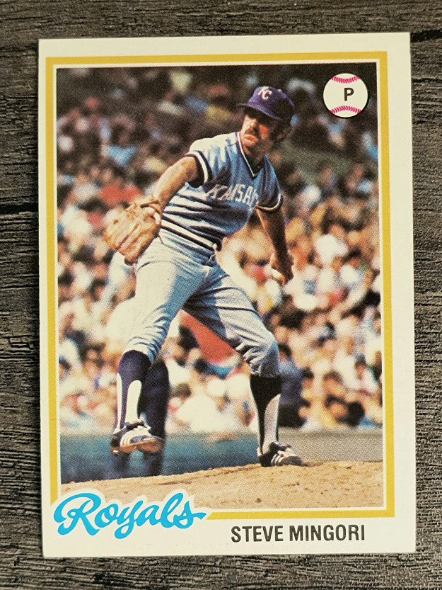 1978 Topps #696 Steve Mingori (EX)
