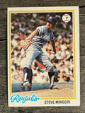 1978 Topps #696 Steve Mingori (EX)