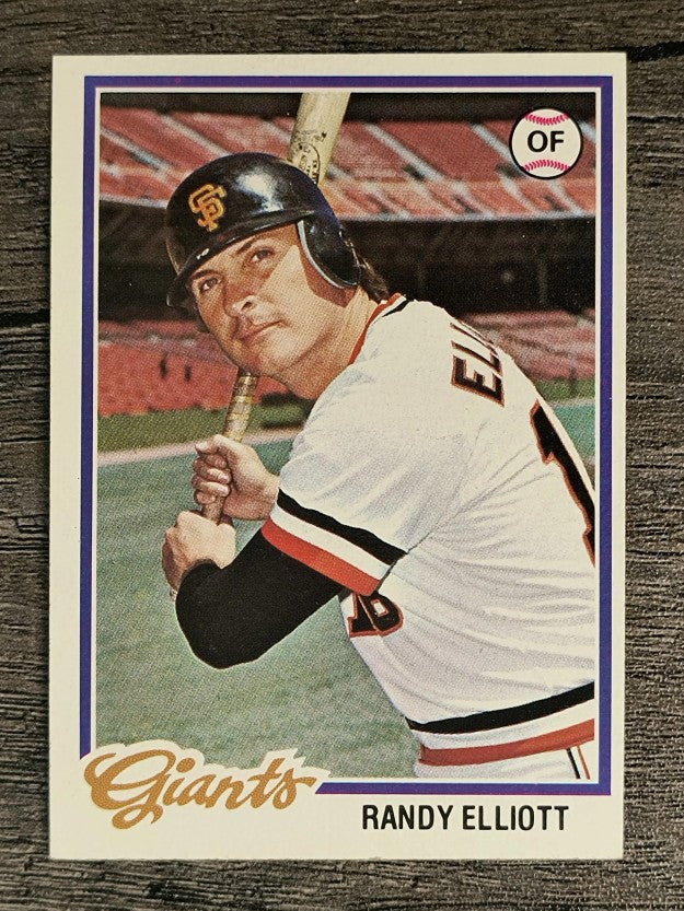 1978 Topps #719 Randy Elliott RC (EXMT)
