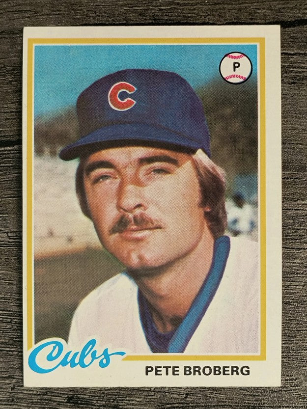 1978 Topps #722 Pete Broberg (EX)