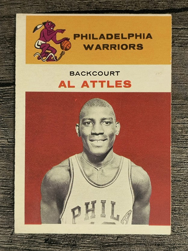 1961-62 Fleer #1 Al Attles RC (VGEX)
