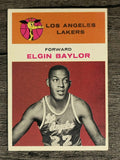 1961-62 Fleer #3 Elgin Baylor RC (VG)