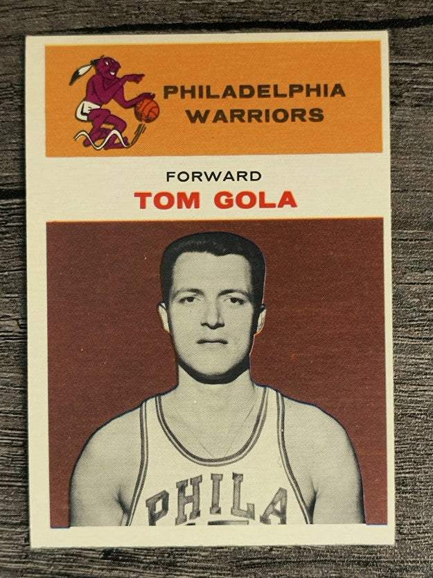 1961-62 Fleer #14 Tom Gola (EXMT)