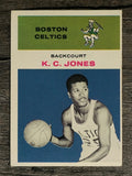1961-62 Fleer #22 K.C. Jones RC (VGEX)