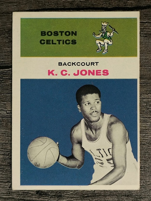 1961-62 Fleer #22 K.C. Jones RC (VGEX)