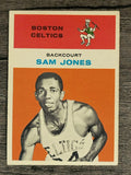 1961-62 Fleer #23 Sam Jones RC (EX)