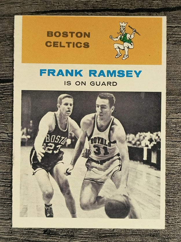 1961-62 Fleer #60 Frank Ramsey IA (EXMT)