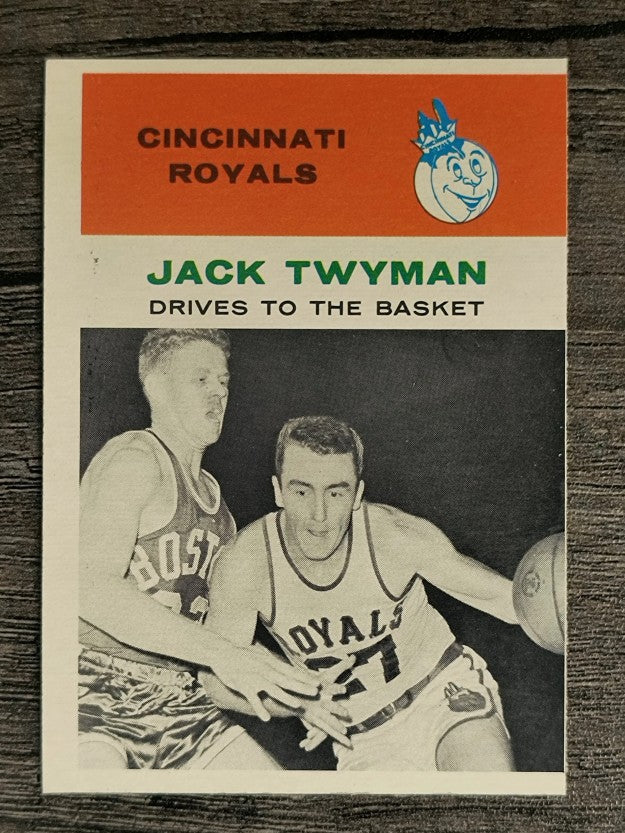 1961-62 Fleer #65 Jack Twyman IA (EX)