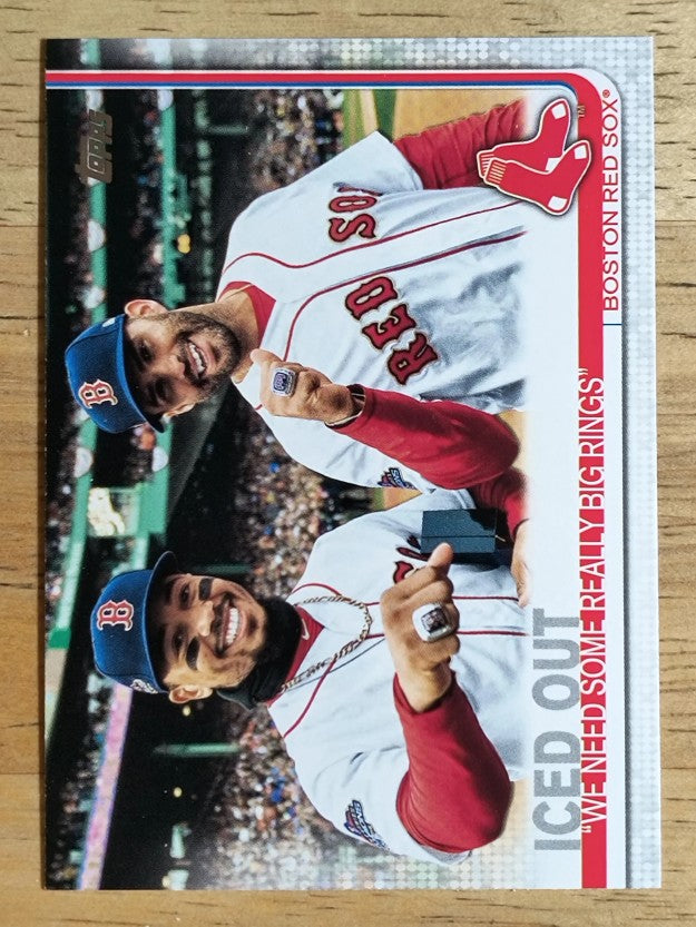 2019 Topps Update #US246 Mookie Betts/J.D. Martinez