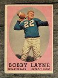 1958 Topps #2 Bobby Layne (GOOD)
