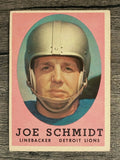 1958 Topps #3 Joe Schmidt (VGEX)