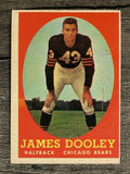 1958 Topps #8 Jim Dooley (VGEX)