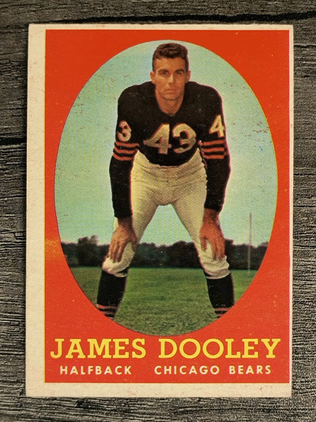 1958 Topps #8 Jim Dooley (VGEX)