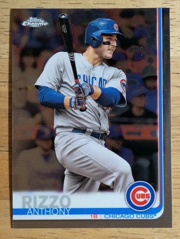 2019 Topps Chrome #130 Anthony Rizzo