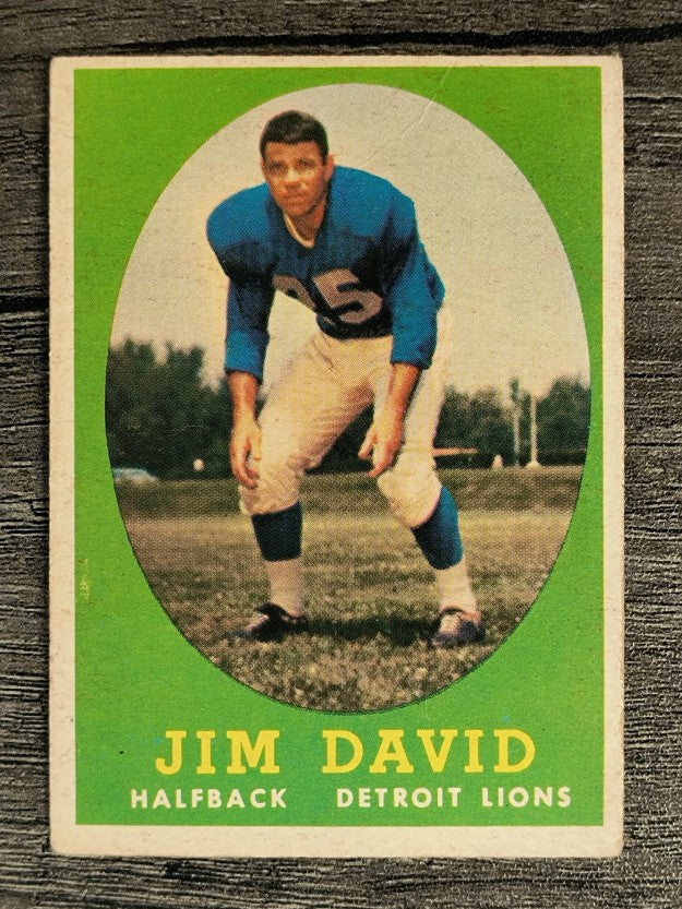 1958 Topps #13 Jim David (VG)