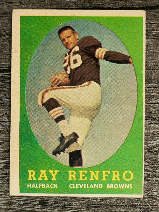 1958 Topps #17 Ray Renfro (VGEX)