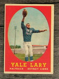 1958 Topps #18 Yale Lary (VGEX)