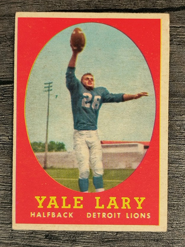 1958 Topps #18 Yale Lary (VGEX)