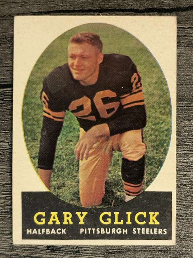 1958 Topps #19 Gary Glick RC (EX)